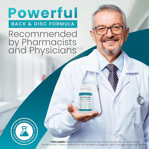 Zen Nutrients the Everyday Back Vitamin for Lower Back Relief & Nerve Function Support Supplement - Back, Disc and Nerve Relief with Alpha Lipoic Acid, Turmeric & Glucosamine (60 Capsules)