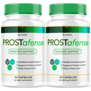 (2 Pack) Prostafense Health Supplements for Men Capsules - Official Prostafense Pills All Natural Support, Prostafence Maximum Strength Premium Formula for Daily Wellness, 120 Capsules for 2 Months
