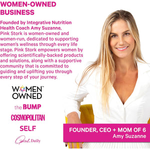 Pink Stork DIM Supplement for Women - Estrogen and Hormone Balance for Menopause, Perimenopause & PMS - DIM 200 Mg plus Bioperine for Mood Support - 60 Day Supply