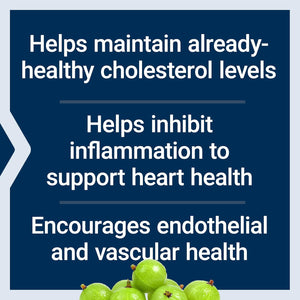 Life Extension Advanced Lipid Control, Amla Extract, Indian Gooseberry, Heart Health, Endothelial Health, Vegetarian, Gluten-Free, 60 Capsules