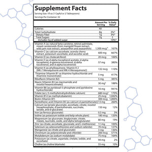 Intramax Organic Liquid Multivitamin, Non GMO, Dairy Free, Gluten Free, Magnesium, Vitamin D, C and E, Zinc (32 Oz., Peach Mango)