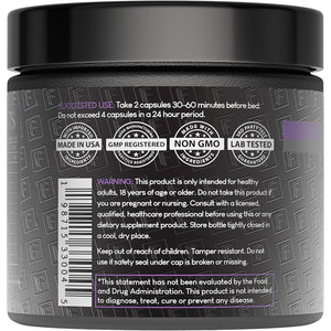 Formulation Factory the Night before Magnesium Glycinate Sleep Aid, 10-In-1 Sleep Supplement with Melatonin 4Mg, L-Theanine, Lemon Balm, Tart Cherry, Relaxation, Recovery, Sleep Support, 120 Capsules