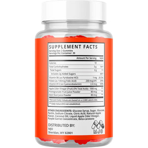(2 Pack) Jelly Lean Gummies, Official Jelly Lean Gummys with All Natural Ingredients, Advanced Jellylean Health & Wellness Vitamin Formula, Maximum Strength Active Lifestyle Multivitamin (120 Gummies)