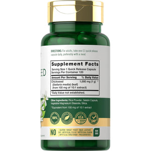 Carlyle Chickweed Supplement | 120 Capsules | Non-Gmo & Gluten Free
