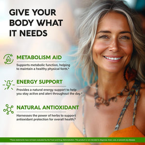 Green Tea Extract - 50% EGCG, Extra Strength 20:1 Extract - Natural Green Tea Supplement + Green Coffee Beans & Apple Cider Vinegar - Energy & Metabolism Support - for Men & Women - Vegan 120 Capsules