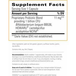 Integrative Therapeutics Probiotic Pearls - Daily Digestive Supplement for Gut Health Support* - Probiotic Capsules for Immune Health Support* - Soy-Free - 90 Count (90 Servings)