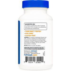 Nutricost Agmatine Sulfate 1000Mg, 120 Capsules - Gluten Free, Non GMO, 500Mg per Capsule