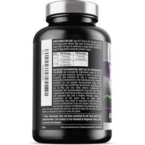 Iron Labs Nutrition PCT Xtreme - PCT Supplement for Men - 30 Day Course - Post Cycle Support Booster (80 Capsules)