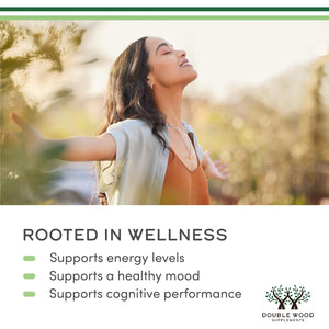 Rhodiola Rosea Supplement 500Mg, 120 Vegan Capsules (Third Party Test, Gluten Free, 3% Salidrosides, 1% Rosavins Extract) for Performance, Calming, Motivation by Double Wood