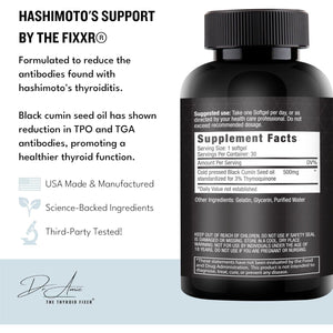 Hashimoto'S Support by Dr. Amie | Antibody Reducing Complex | 30 Day Supply, 30 Softgels