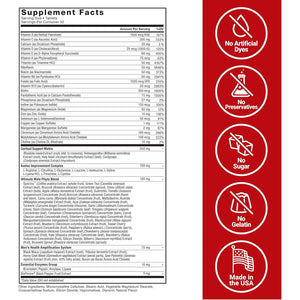 Force Factor Test X180 Multivitamin, Testosterone Support Multivitamin for Men with 50+ Nutritional Ingredients & 13 Essential Vitamins to Help Support Muscle, Strength, Energy & Vitality, 120 Tablets