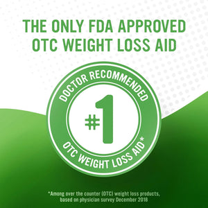 Alli Diet Weight Loss Supplement Pills, Orlistat 60Mg Capsules, 170 Count