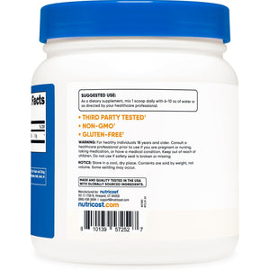 Nutricost Betaine Anhydrous Trimethylglycine (TMG) Powder 500 Grams