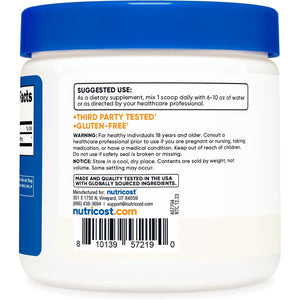 Nutricost L-Theanine Powder 100 Grams - Gluten Free & Non-Gmo