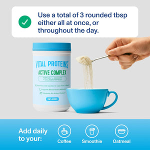 Vital Proteins® Active Complex, 20G Collagen Peptides, Improves Joint Comfort, Supports Movement & Mobility