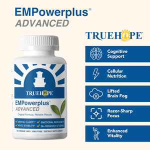 Truehope Empowerplus Advanced Multivitamin for Women & Men - Broad-Spectrum Multivitamins & Chelated Minerals | 1000% Better Absorption | 37 Research Studies & 28 Years of Success | 30 Day Supply