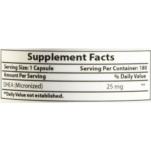 Best Naturals, Micronized DHEA 25 Mg 180 Capsules