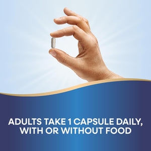Nature'S Way Fortify 50+ Daily Probiotic for Men & Women, 30 Billion Live Cultures, Colon, Digestive, and Immune Health Support* Supplement, 30 Capsules