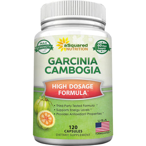 100% Pure Garcinia Cambogia Extract - 120 Capsules, Ultra High Strength HCA, Natural Weight Loss Diet Pills XT, Best Extreme Fat Burner Slim & Detox Max, Premium Blocker for Men & Women, Made in USA