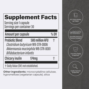 Pendulum GLP-1 Probiotic – Supports Appetite Control and Craving Management, Naturally | Improves Regularity & Gut Health with Akkermansia & Other Strains (30 Capsules)