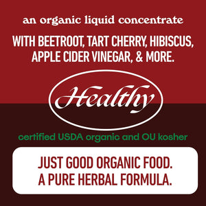 Complete Natural Products Uric Acid Complete - 16Oz Liquid Supplement to Support Uric Acid Cleanse, Kidney Health & Circulation with Apple Cider Vinegar, Tart Cherry, & Beet Root.