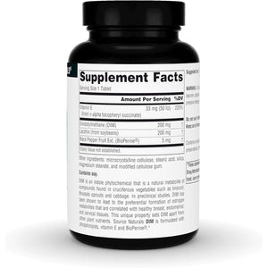 Source Naturals DIM, Diindolylmethane 200Mg with Bioperine, Vitamin E & More - 60 Tablets