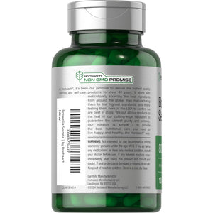 Horbäach Boswellia Serrata Extract Capsules | 120 Count | Herbal Supplement | Non GMO, Gluten Free