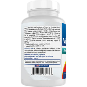 Best Naturals Vitamin B6 25Mg, 120 Tablets (120 Count (Pack of 1))
