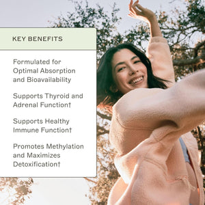 Amy Myers MD the Myers Way Multivitamin - Supports Healthy Immune, Thyroid & Adrenal Function - Gluten-Free, Non-Dairy & Iron Free Healthcare Supplement