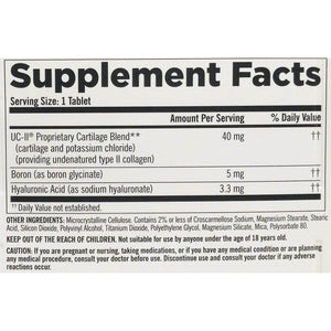 Kirkland Triple Action Joint Health Type II Collagen, Boron and HA - 110 Count