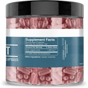 Earthborn Elements Beet Root 200 Capsules, Pure & Undiluted, No Additives
