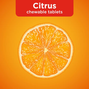 Amazon Basic Care - Chewable Tablets, Immune Support Citrus Chew Tablets, 116 Count