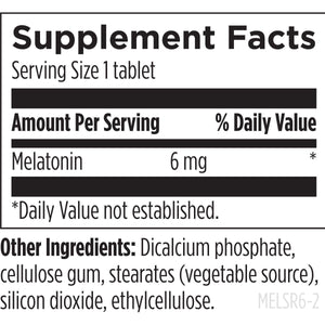 Designs for Health Time Release Melatonin SRT - Melatonin Supplement for Sleep - Sleep Supplement for Adults, 6Mg per Tablet - Vegan + Non-Gmo (60 Tablets)