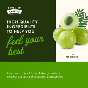 Swanson Full Spectrum Amla Fruit (Indian Gooseberry) Ayurvedic Energy Vitality Antioxidant 500 Milligrams 120 Capsules