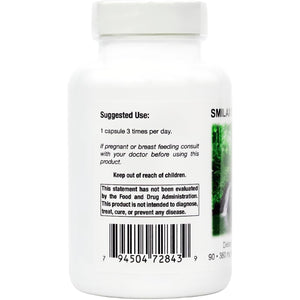 Supreme Nutrition Smilax Supreme, 90 Pure Sarsaparilla Vegetarian Capsules