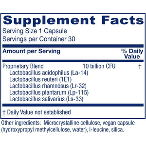Vitanica Femecology, Vaginal and Intestinal Probiotic Support, Vegetarian, 30 Capsules