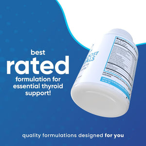 Nuethix Formulations Thyro-Boost Essentials, Non-Glandular Support to Assist with Optimal Thyroid Function, 90 Capsules