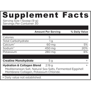 Ancient Nutrition Creatine + Collagen + Electrolytes – Muscle Strength, Lean Body Mass, Joint Comfort & Cognitive Support – Includes 5G Creatine Monohydrate for Women, Lemon (30 Servings)