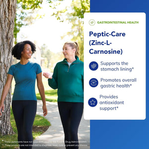 Pure Encapsulations Peptic-Care - Zinc-L-Carnosine - Gut Health & Antioxidant Supplement - Supports Gastric Health* - Vegan & Gluten-Free - 60 Capsules