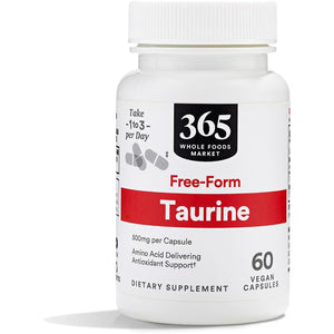 365 by Whole Foods Market, Taurine 500Mg, 60 Count