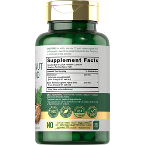 Carlyle Wormwood Black Walnut | 120 Capsules | Herbal Complex | Non-Gmo, Gluten Free