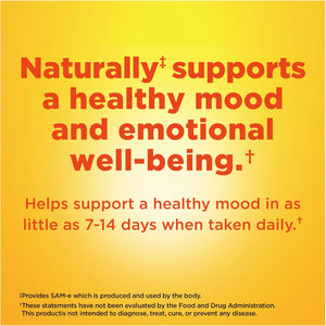 Sam-E Complete 400 Mg Tablets, 36 Count Value Size, Supports a Healthy Mood & Joint Comfort