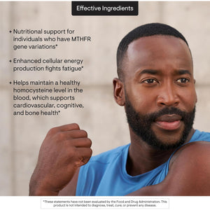THORNE - Methyl-Guard plus - Active Folate (5-MTHF) with Vitamins B2, B6 & B12 - Supports Methylation & Healthy Level of Homocysteine* - Gluten, Dairy & Soy-Free - 30 Servings
