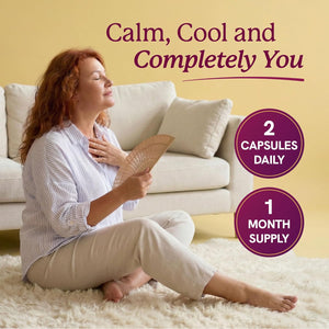 Perimenopause Support for Women Supplement | Hormone Balance, Mood, Sleep, Cycle Regularity & Cooling Support | Black Cohosh, Vitex, Saffron | Peri Menopause Supplements for Women | Non-Gmo | 60 Ct