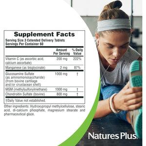 Naturesplus Ultra Rx-Joint - 180 Tablets - Supports Healthy Joint Function - with Glucosamine, Chondroitin & MSM - Gluten Free - 60 Servings