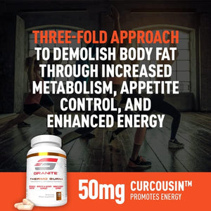 Granite Thermo Burn, New Advanced Formula for Thermogenic, Metabolic, Mood & Appetite Support with Alpha GPC, Theobromine, & 5-HTP, 90 Capsules
