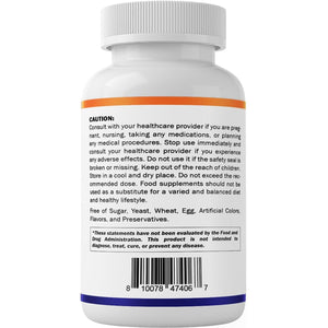 Vitamatic Acidophilus Probiotic - 10 Billion CFU - 5X Potency - Daily Probiotic Supplement, Supports Digestive Health - 120 Tablets