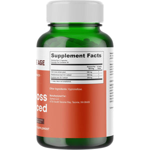 INFINITE AGE 1250Mg Sea Moss Advanced Superfood Capsules, 60 Count - High-Potency, Vegan, Made in the USA - Irish Seamoss, Bladderwrack, Burdock Root - Overall Health, Immunity Support