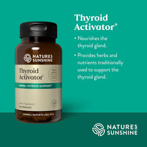 Nature'S Sunshine Thyroid Activator 100 Capsules