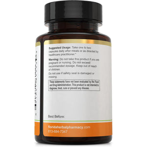 Florida Herbal Pharmacy Apricot Supplement Capsules 10:1 (120 Capsules) 500 Mg per Capsule, 1000 Mg Serving